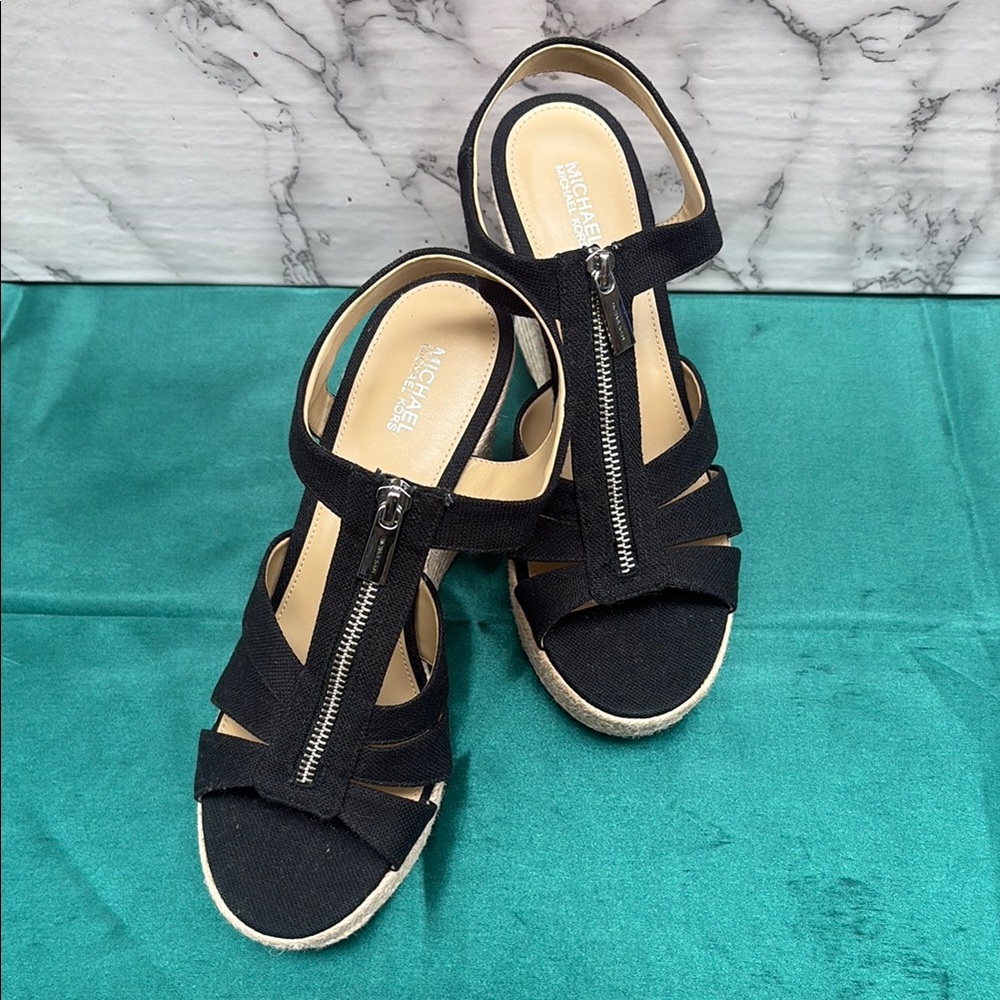 Michael Kors Black Espadrilles Shoes